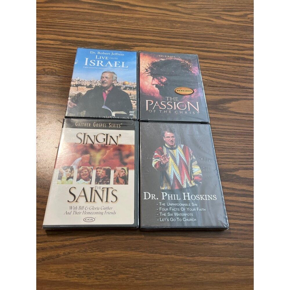 Religious DVD selections set of four NWT